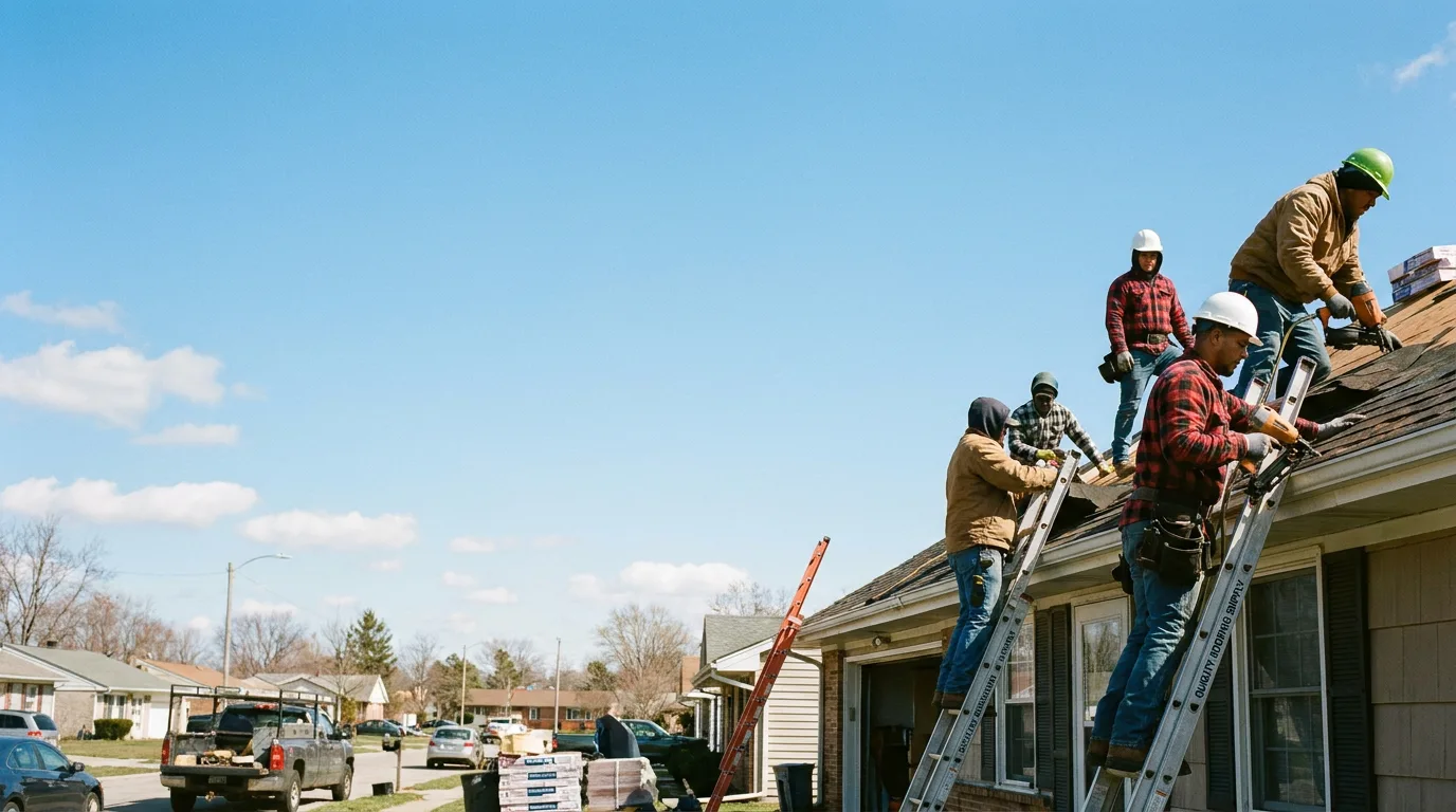 Roofing in North Prairie, WI near me